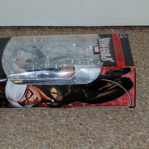 2018 Hasbro Marvel Legends Spider-Man 6" Black Cat MIB Brand New BAF Kingpin - Picture 4 of 10